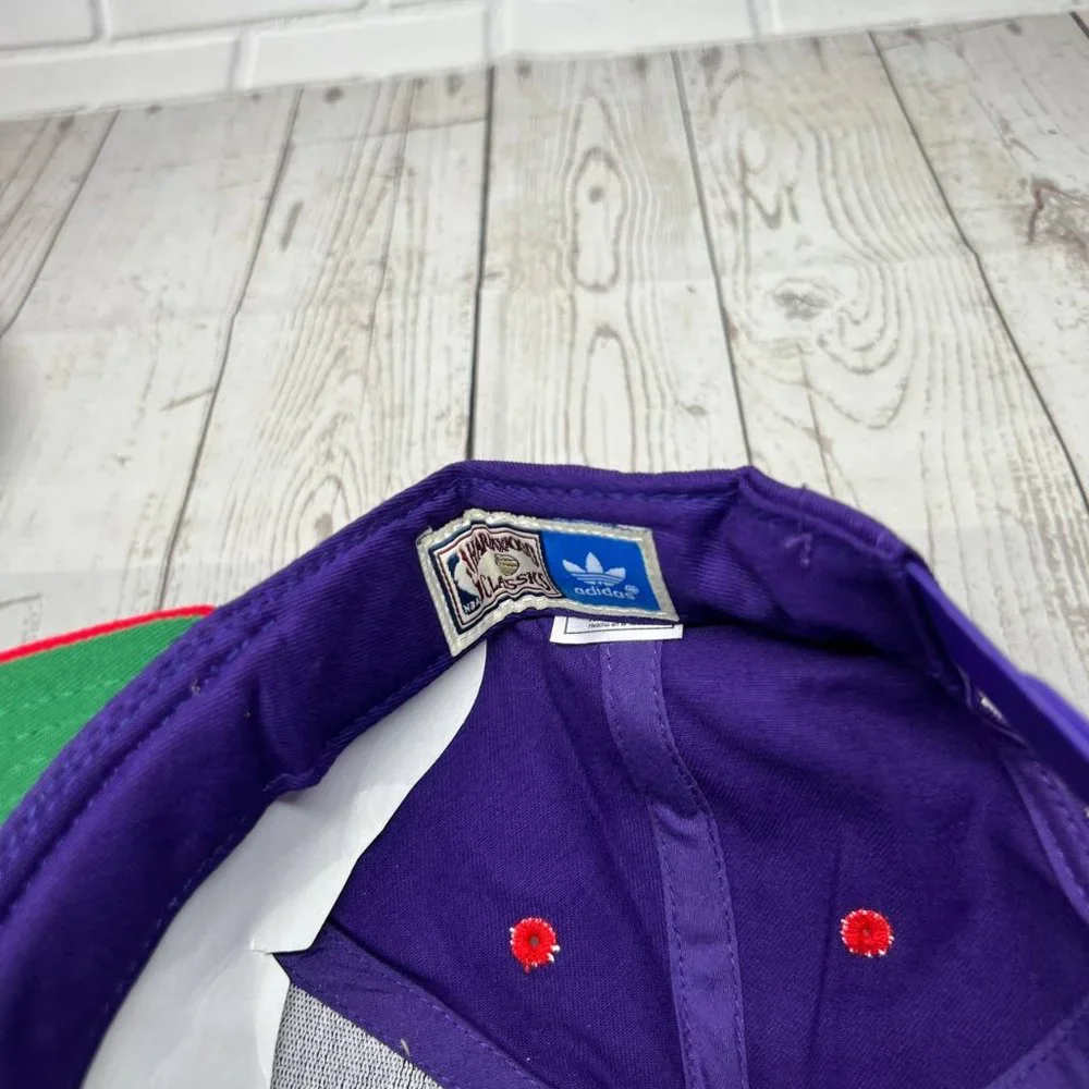 Toronto Raptors NBA Adidas‎ Hat Snapback Cap Purple New Men